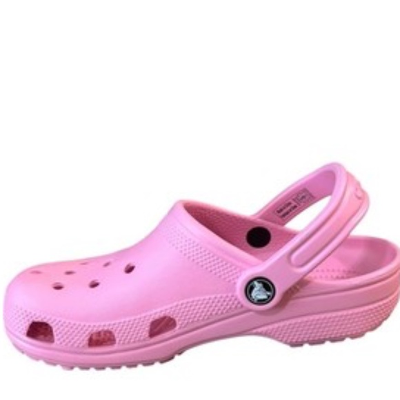 Crocs Classic Womens Pink Clogs Size 6 - Picture 4 of 9